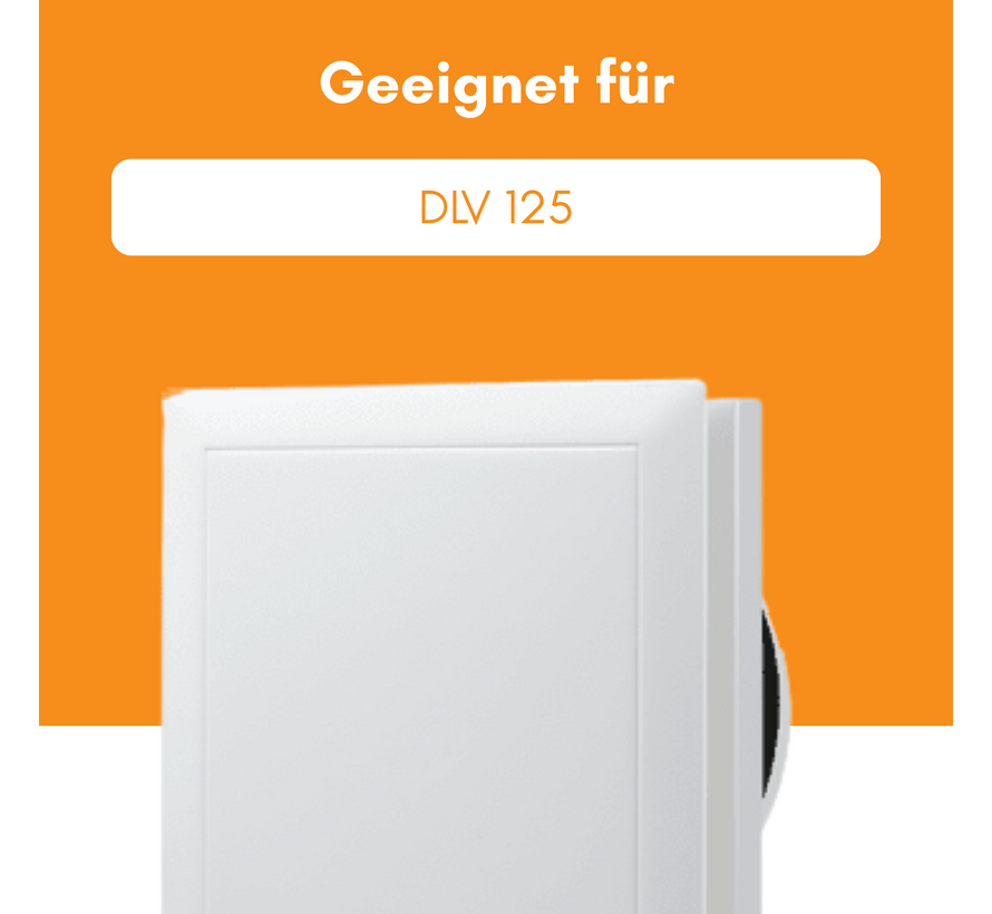 Helios Design-Lüftungsventil DLV 125 - Filterklasse G2