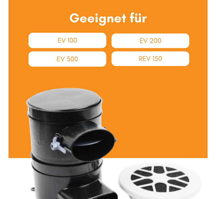 Pluggit EV100/EV200/EV500/REV150 - Filterklasse G3