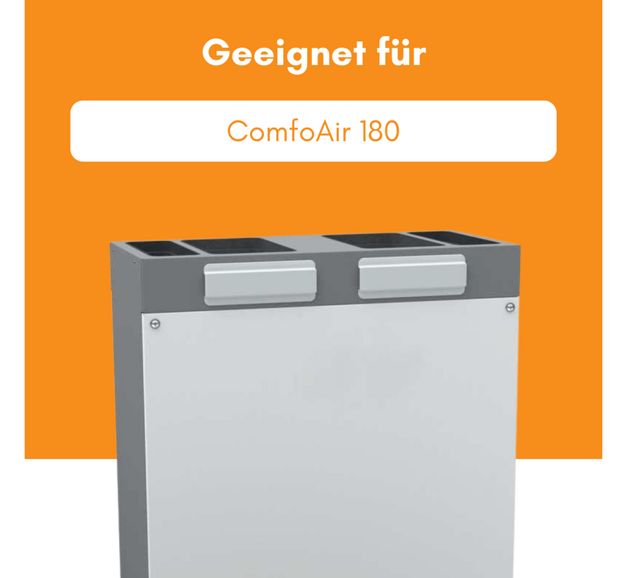 Zehnder ComfoAir 180 - Filterklasse G4