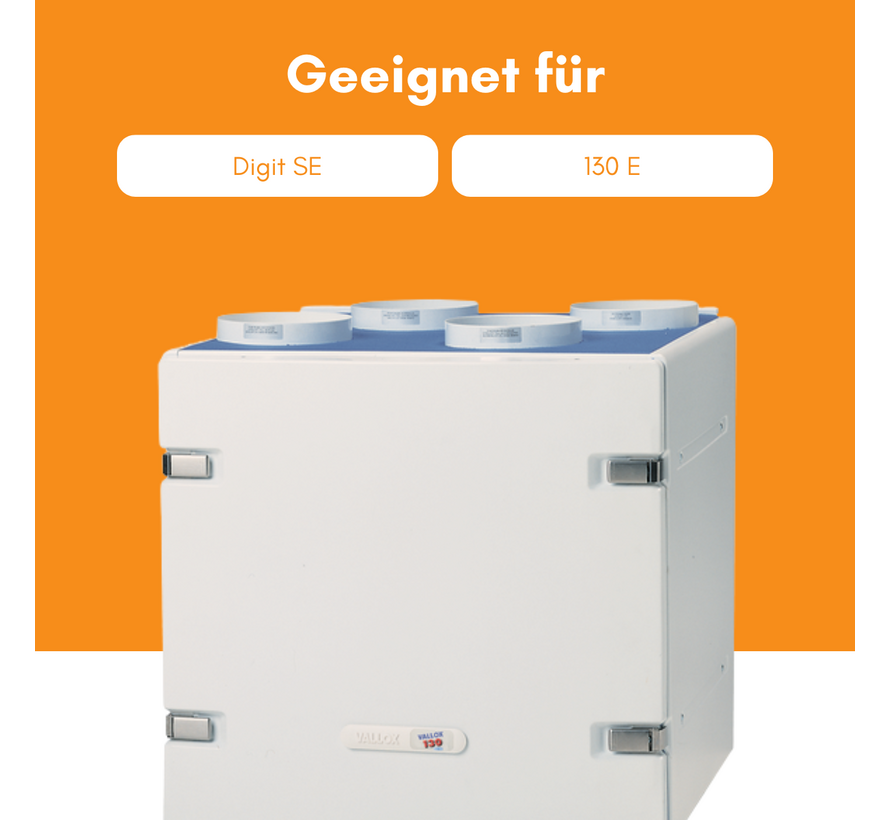 Vallox Digit SE/130 E - Filterklasse G4