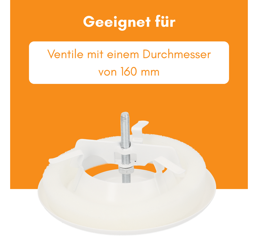 5er-Set Kegelfilter für Abluftventil DN 160 - Filterklasse G4