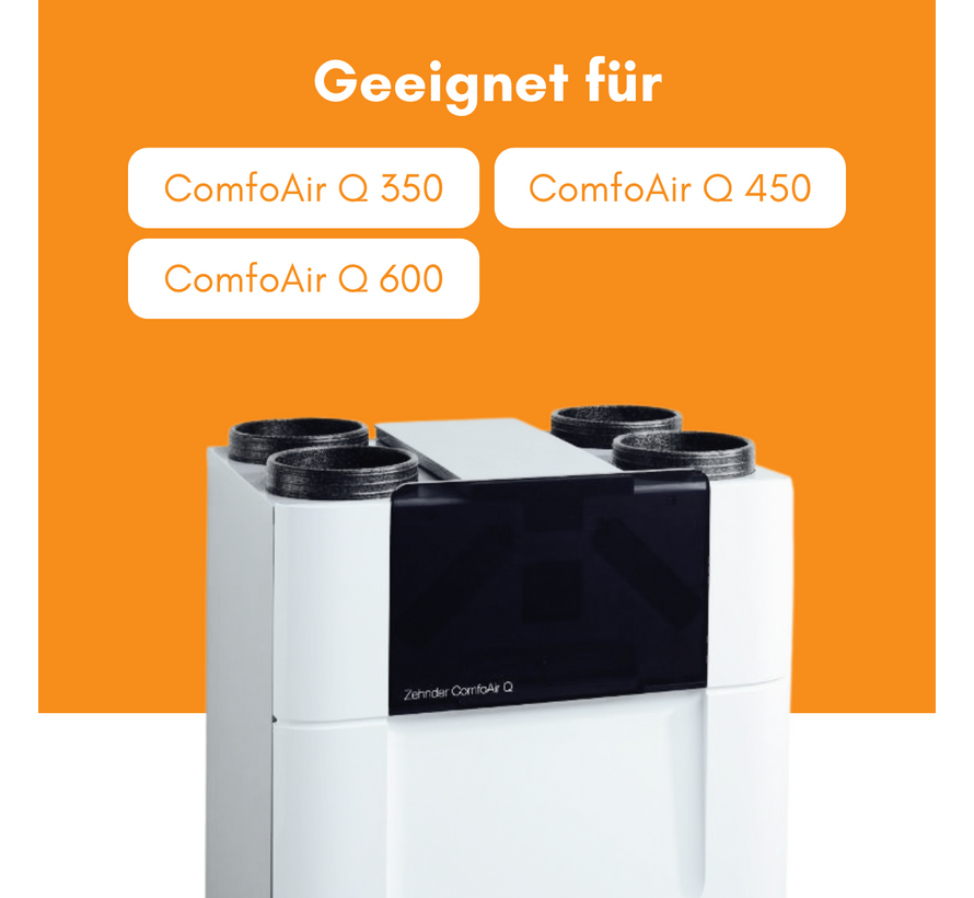 Zehnder ComfoAir Q 350/450/600 - Filter class F7