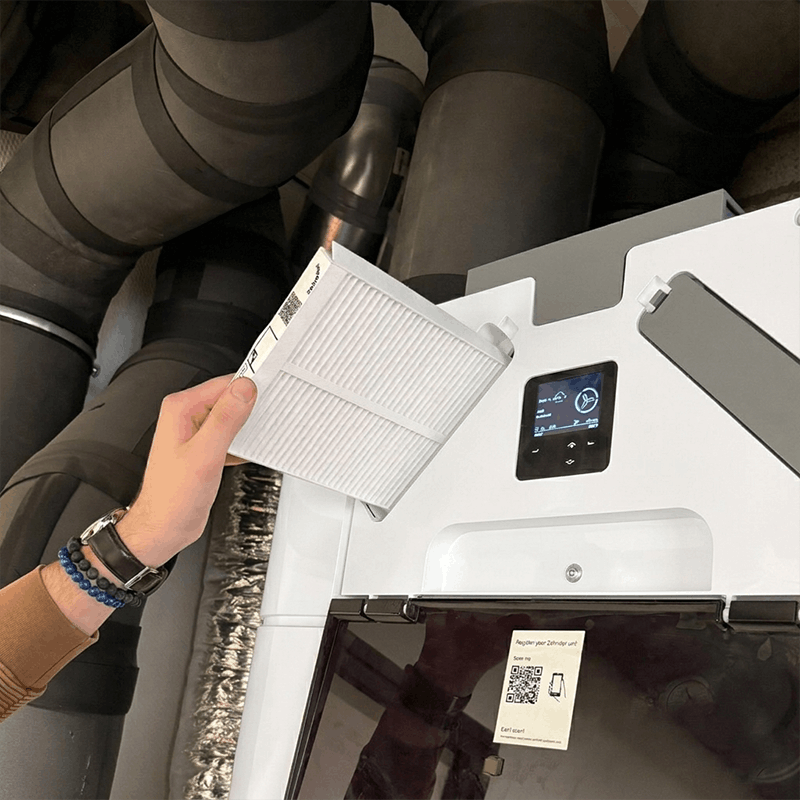 Zehnder ComfoAir Q Filterwechsel