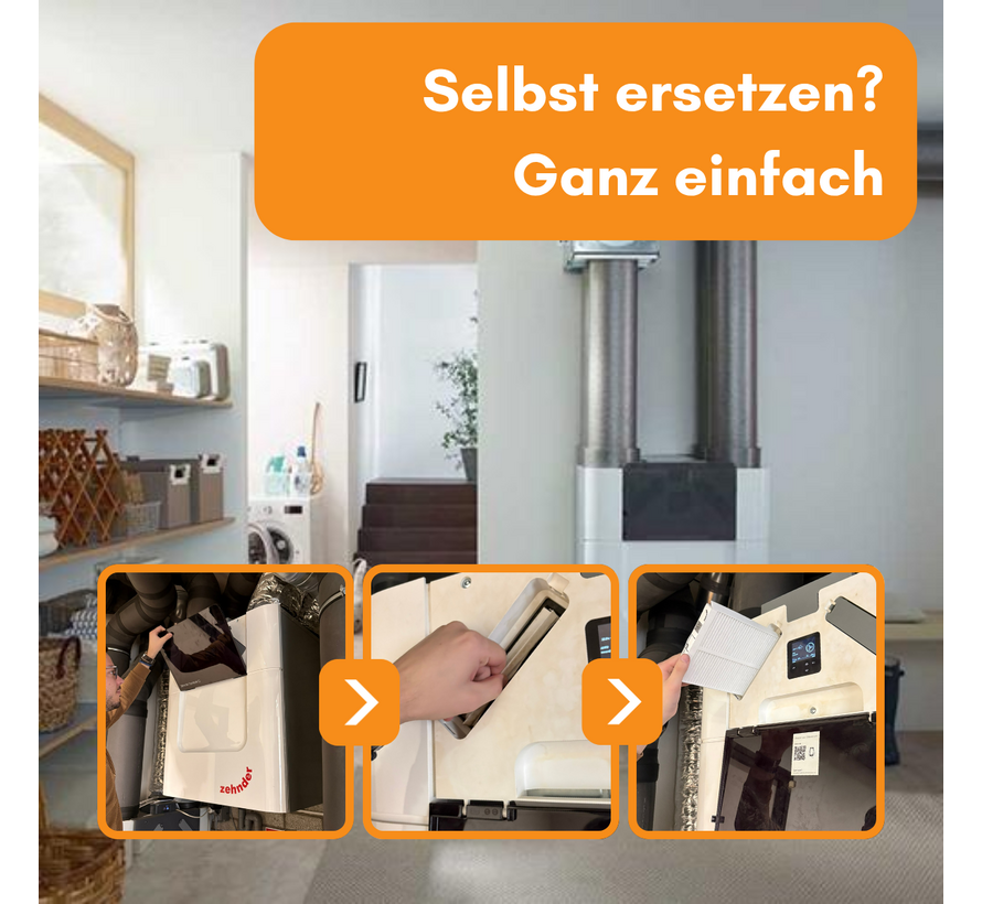 Zehnder ComfoAir Q 350/450/600 - Filter class G4+F7