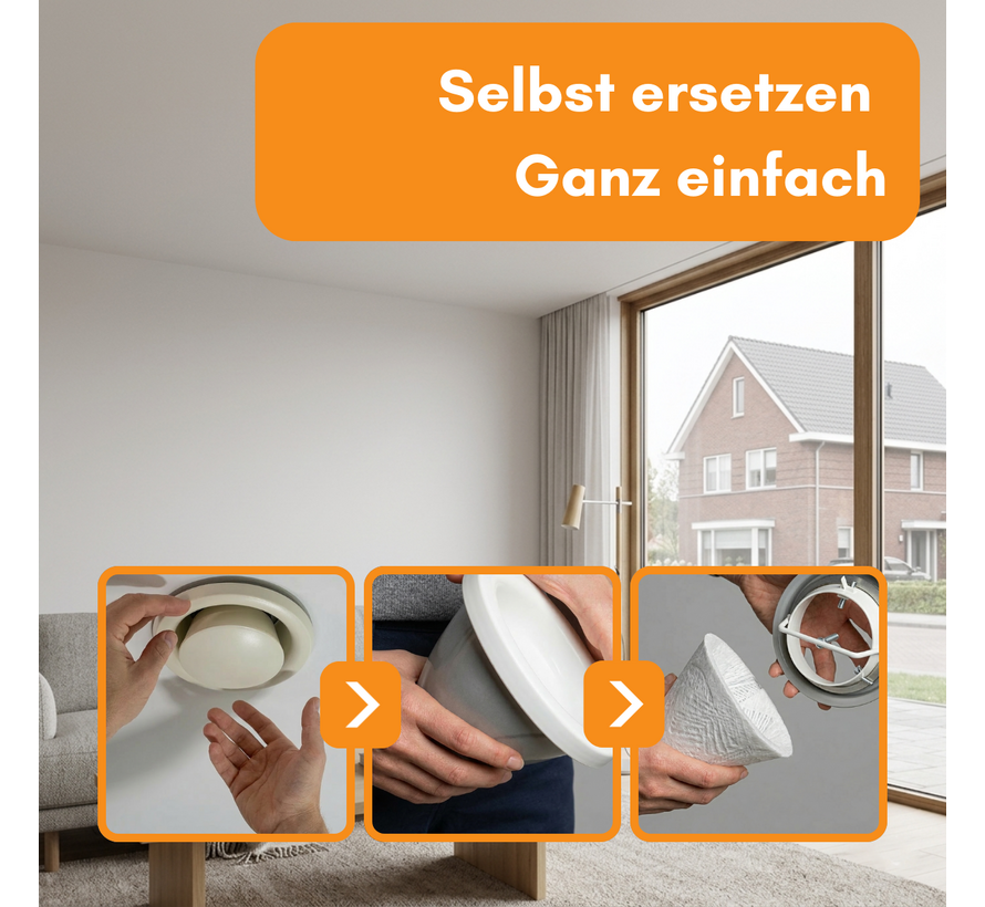 30er-Set Kegelfilter für Abluftventil DN 200 - Filterklasse G4