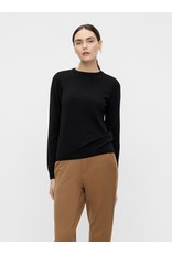 Object OBJTHESS L/S O-NECK KNIT PULLOVER NOOS