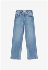 Le temps de cerises Pulp regular taille haute 7/8ème jeans bleu N°4