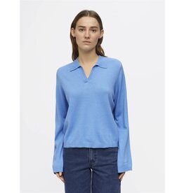 Object OBJTHESS L/S V-NECK KNIT POLO