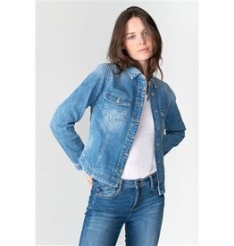 Le temps de cerises Jeans jacket Lilly blue