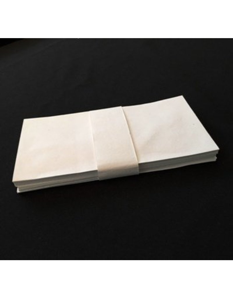 Ensemble de 25 enveloppes de papier de coton,11x22cm