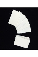 Lot de 50 cartes de papier mulberry 9x5cm