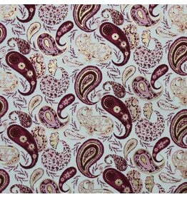 AE139 Katoenpapier, paisley