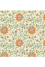 Cotton paper floral pattern