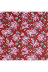 Cotton paper floral print