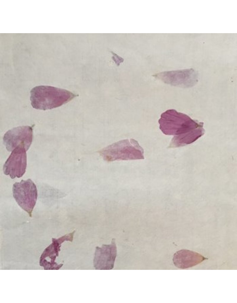 Ppapier bhoutanais avec bougainville