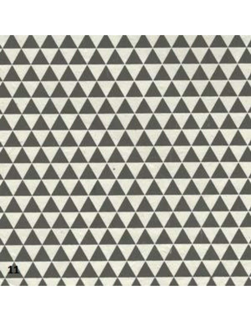 Papier Lokta avec impression des triangles