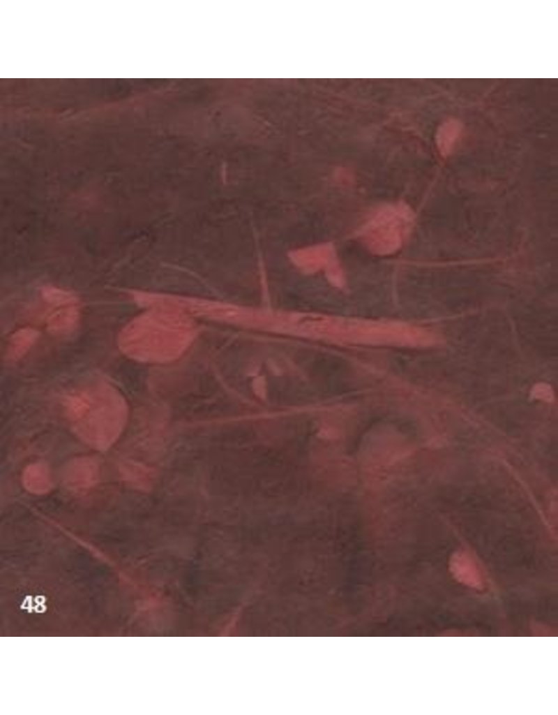 NE203 - Papier lokta avec imprimé feuille