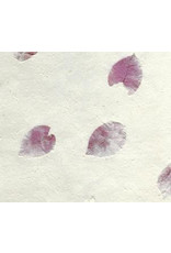 Loktapapier mit Blütenblättern