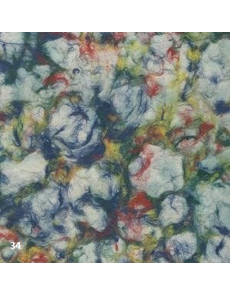 NE845 - Lokta-Papier mit gefaerbten pulp