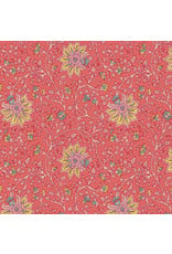Papier de coton motif floral