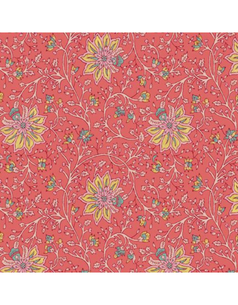 Cotton paper floral pattern