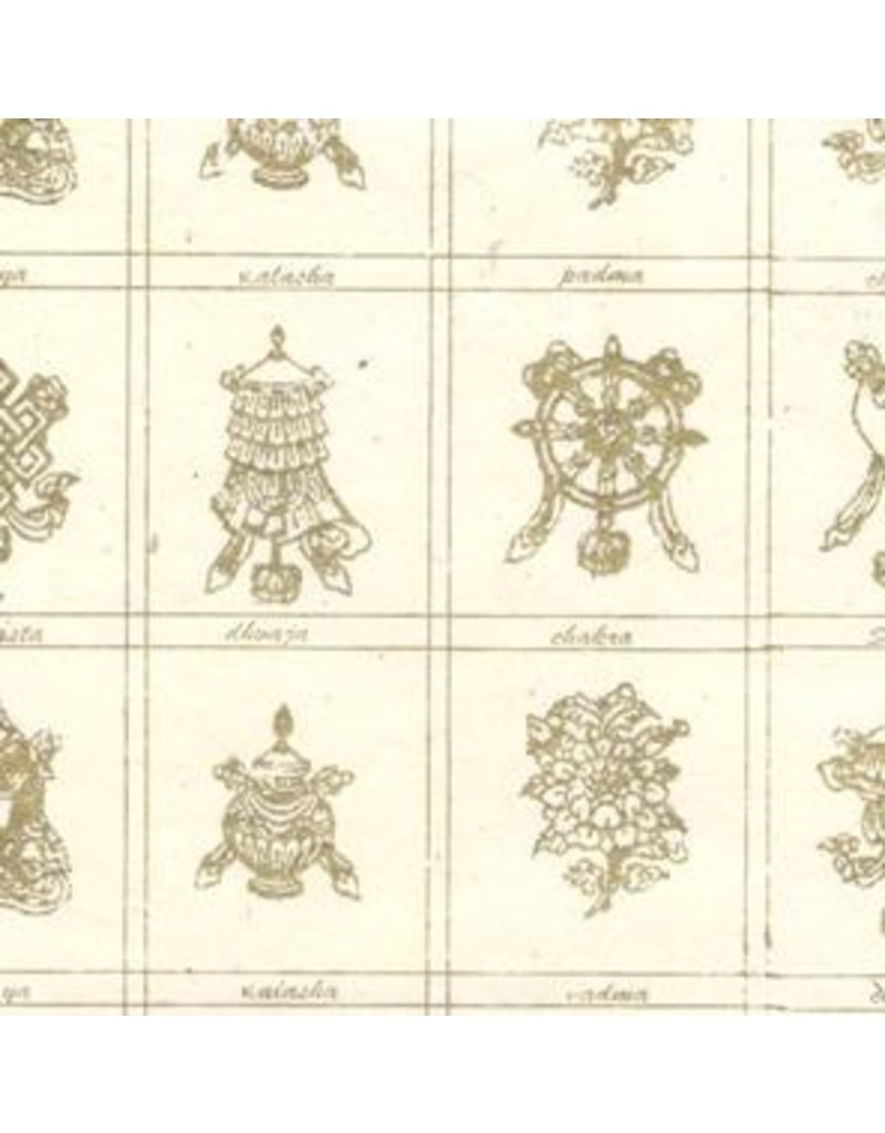 NE185 - Lokta-Papier mit Nepali Zeichen