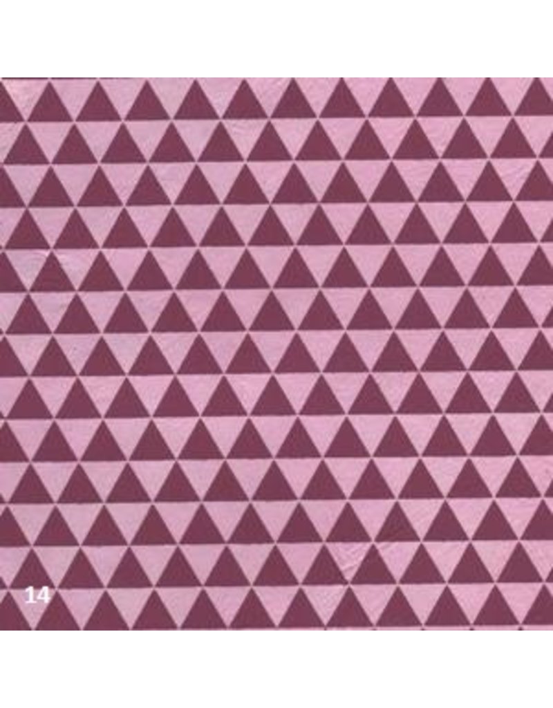 Lokta paper triangles print