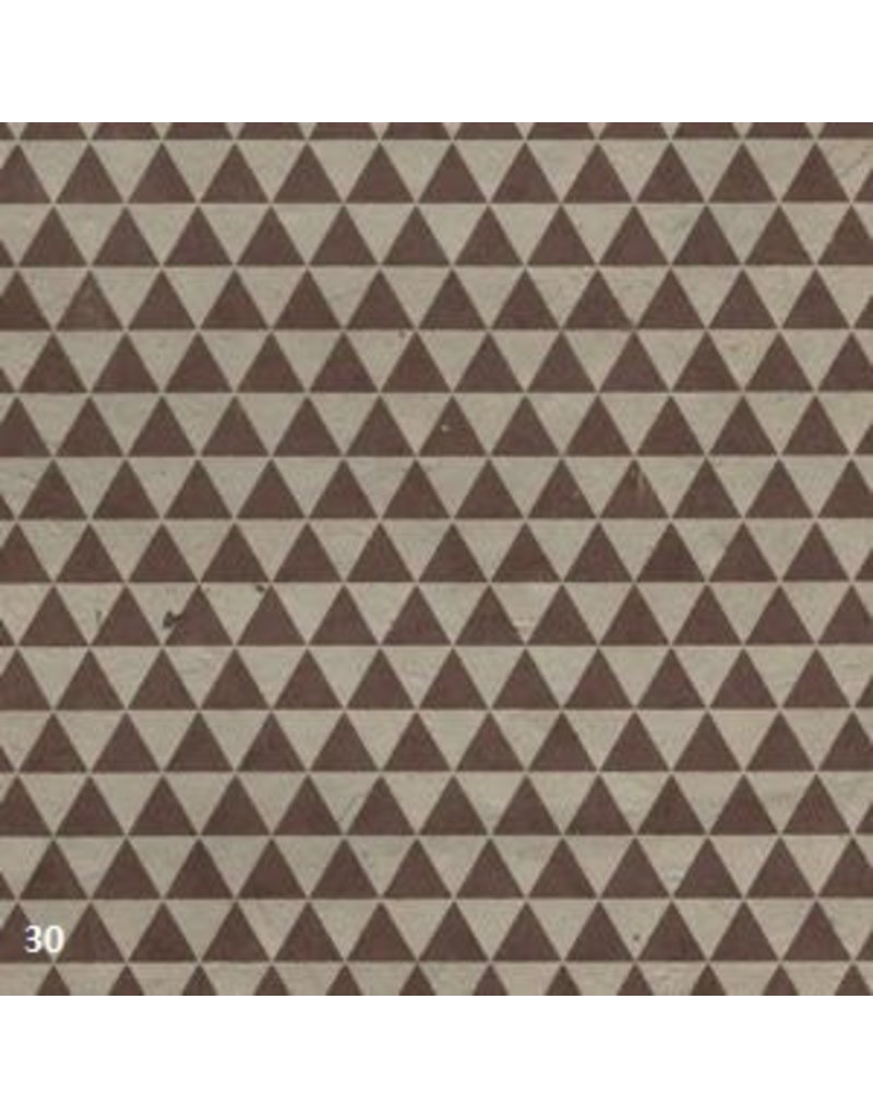 Papier Lokta avec impression des triangles