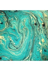 NE222 - Lokta paper with marbled