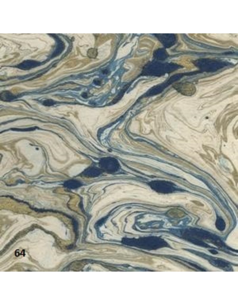 NE222 - Lokta paper with a marbled print