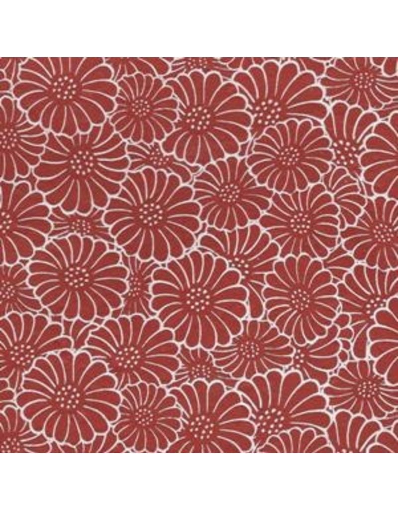 Lokta paper with daisies print