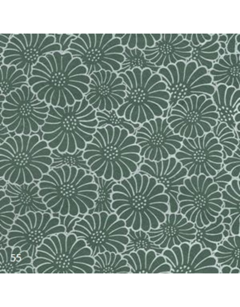 Lokta paper with daisies print