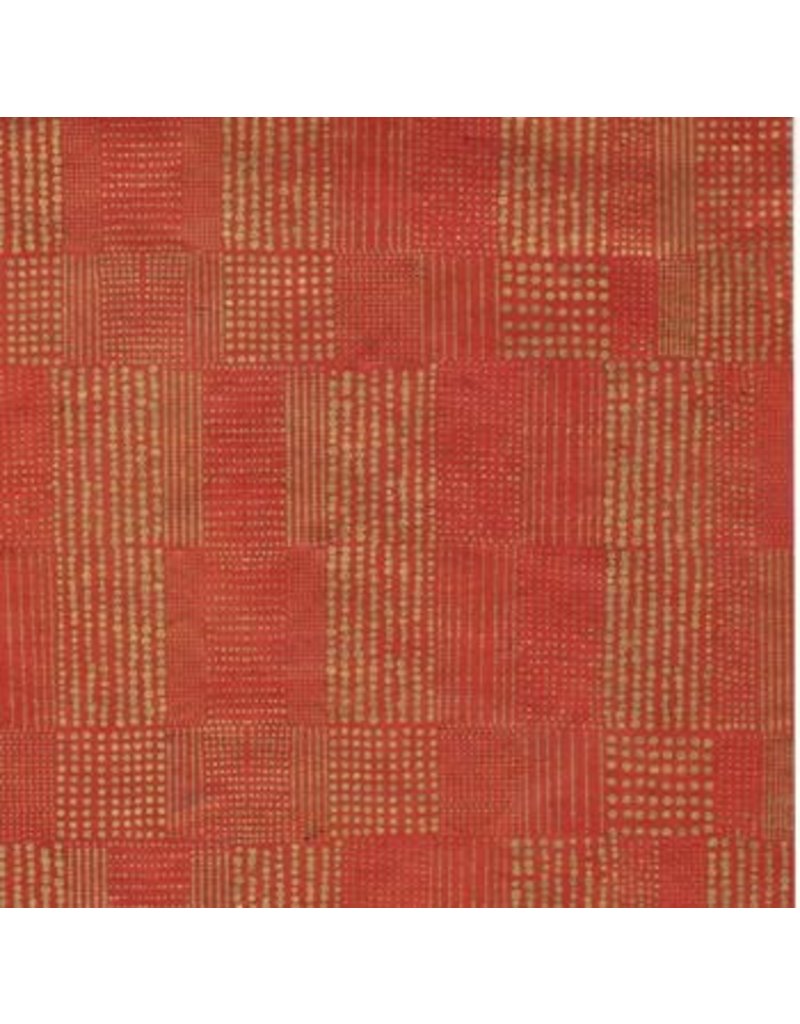 Lokta gouden stipjes print