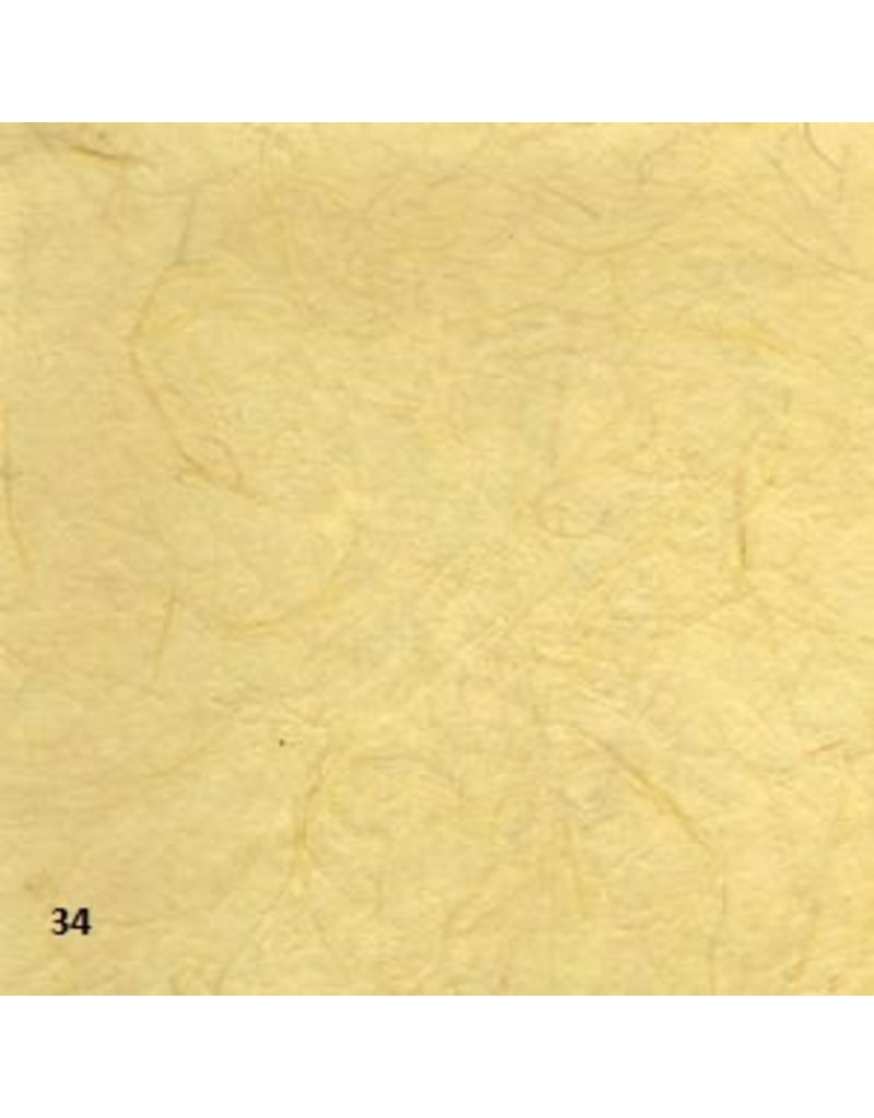 Papier gampi avec fibres d'abaca