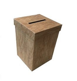 TH191 - Collection box tree bark 20x20cm