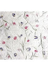 Mulberrypaper with a flowermix