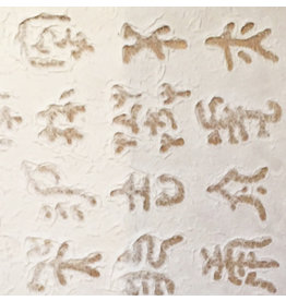 TH851 Maulbeerpapier mit Schriftzeichen.