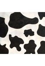 Mulberry paper with cow print.