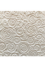 Papier mûrier avec motif en spirale gaufré