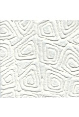 Mulberry paper with embossed graphic pattern