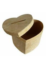 TH696 - Hartvormige urn / bewaardoos 20x20cm