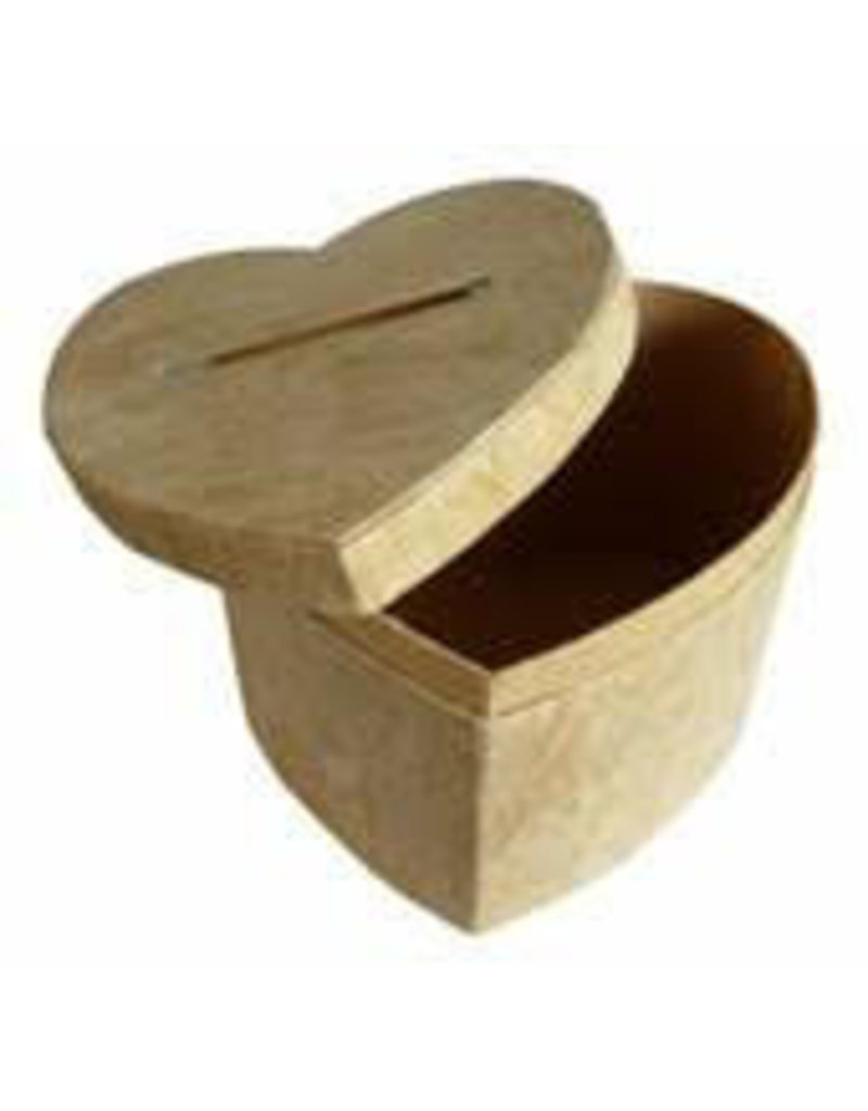 Heart-shaped box of tree bark