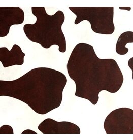 TH905 Mulberry paper with cow print.
