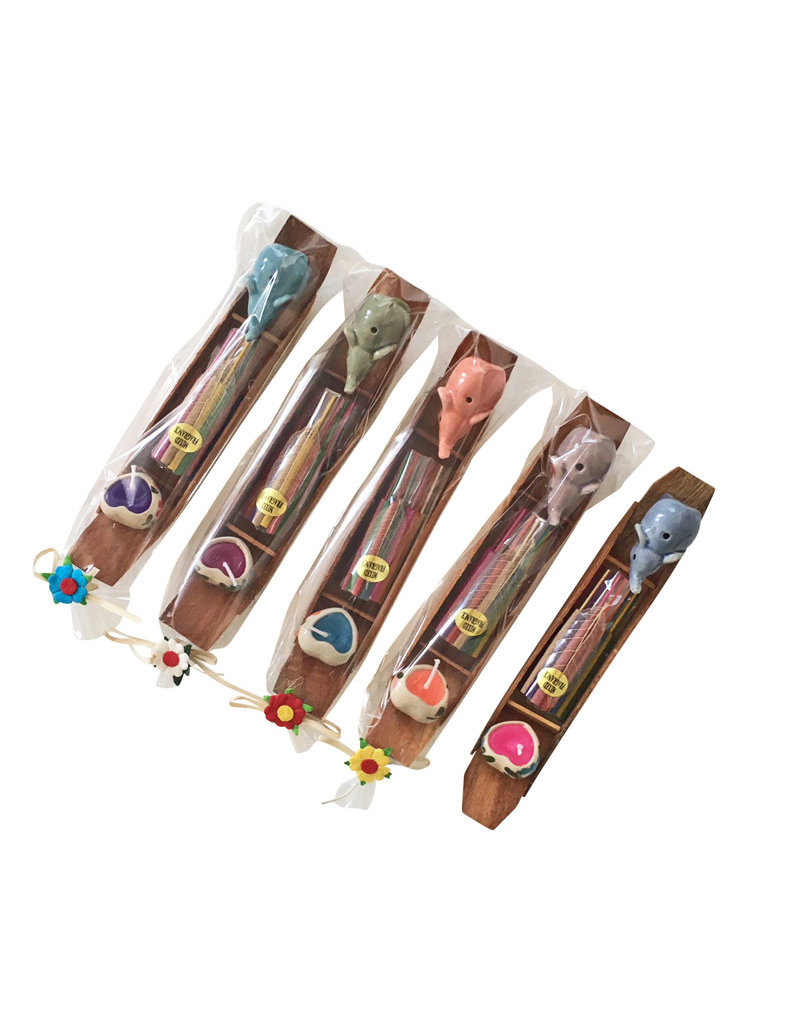 . set of candle/incense