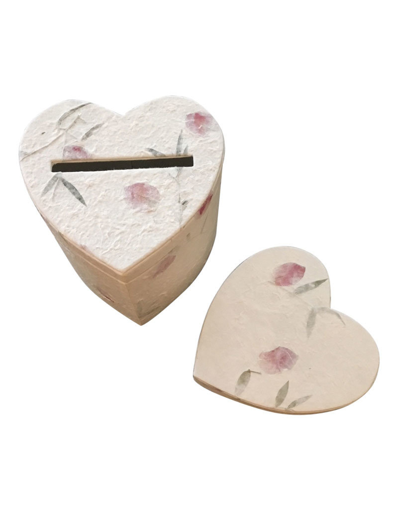 Heart shaped storage box