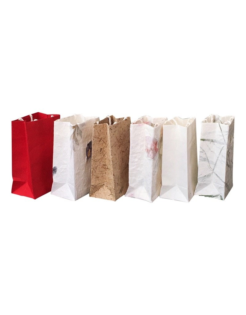 Bag of Mulberry paper 16x12x5 cm 10 pc