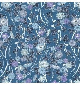 JP110 Japanpapier mit Blumenschmuck,