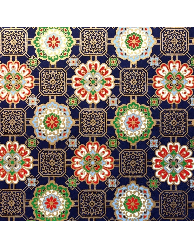 Japanese paper with  classic print