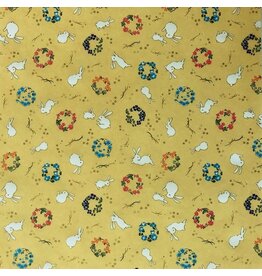 JP255 Japanese paper small rabbits