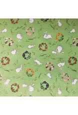 Papier japonais petites lapins